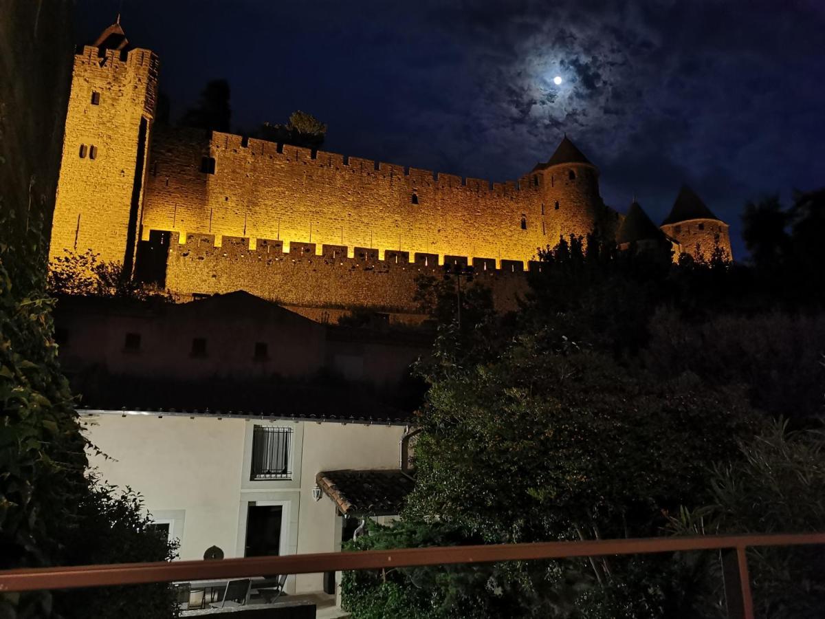 Le Cellier De Beaulieu, Au Pied De La Cite, Maison De Vacances Avec Climatisation Et Jacuzzi Carcassonne Exterior foto