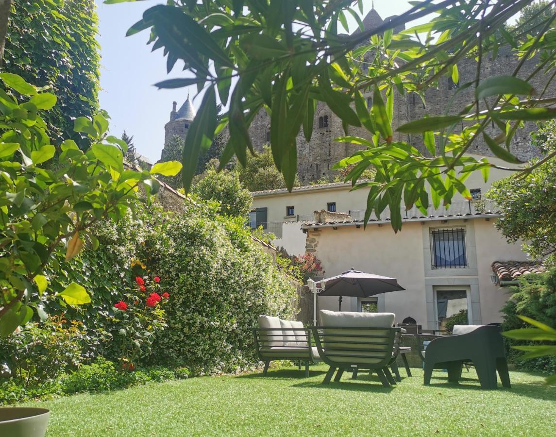 Le Cellier De Beaulieu, Au Pied De La Cite, Maison De Vacances Avec Climatisation Et Jacuzzi Carcassonne Exterior foto