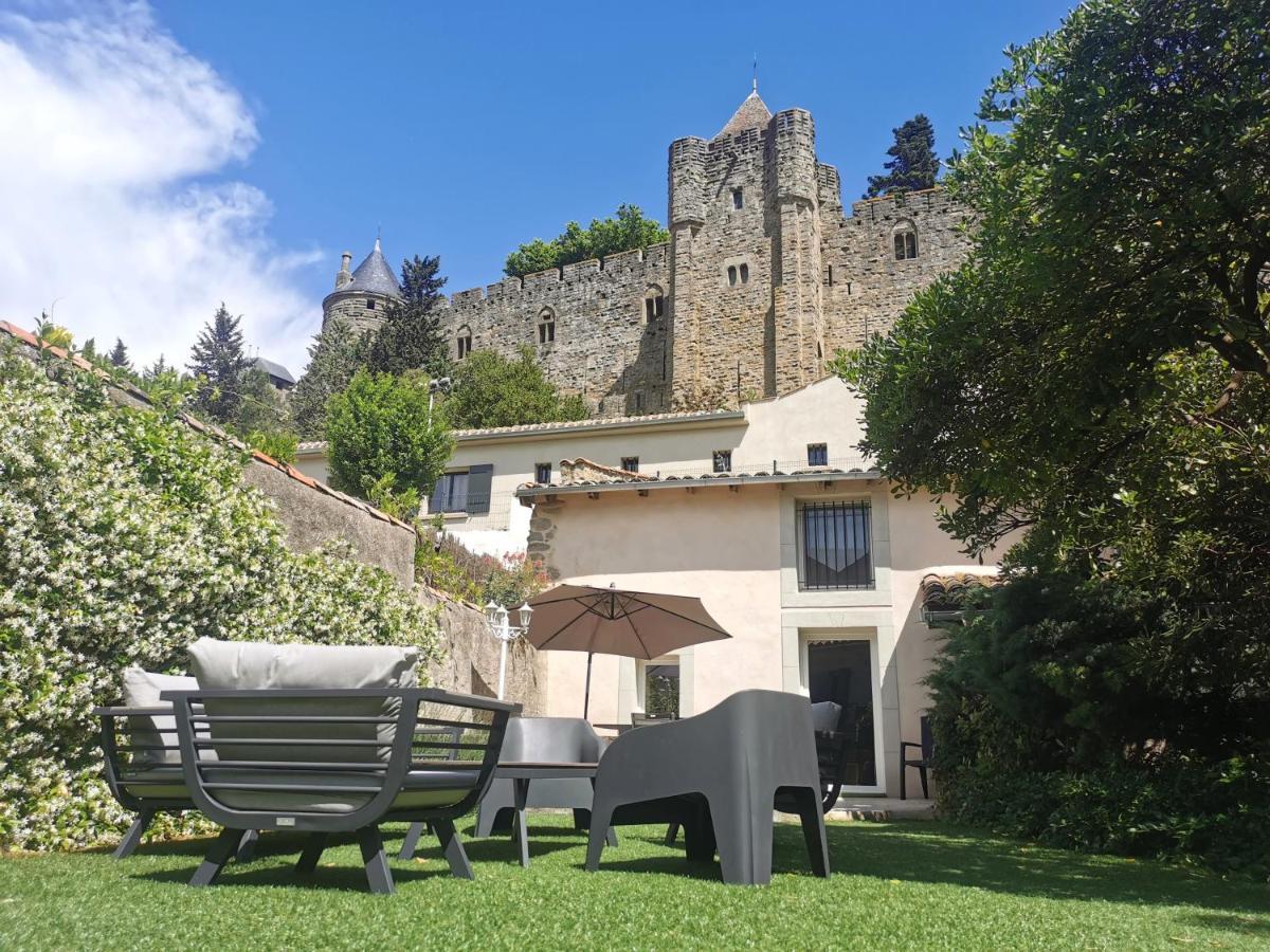 Le Cellier De Beaulieu, Au Pied De La Cite, Maison De Vacances Avec Climatisation Et Jacuzzi Carcassonne Exterior foto